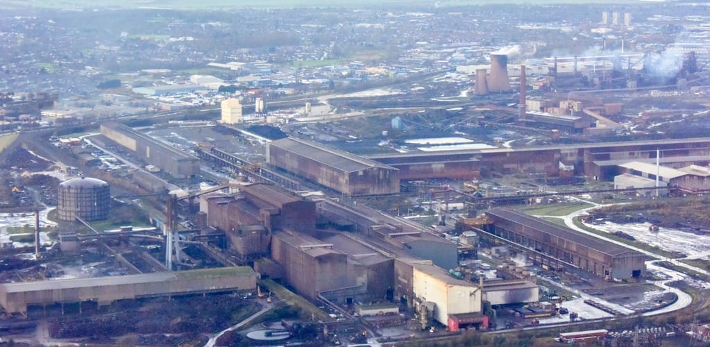 What caused the crisis at British Steel?